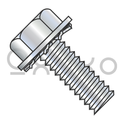 8-32X3/8  Unslotted Hex Washer External Sems Machine Screw Fully Threaded Zinc Bake