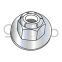 8-32  Nylon Insert Flange Stop Hex Lock Nut Zinc