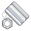 10-24X3/4-5/16  Hex Rod Coupling Nut 5/16 inch Across Flats Grade 5 Zinc