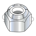 1/4-20  Nylon Insert Heavy Pattern Hex Nut Zinc