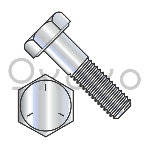 1/4-28X7/8  Fine Thread Hex Cap Screw Grade 5 Zinc