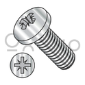 M8-1.25X50  Din 7985A Metric Pozi Type-Z Pan Machine Screw Full Thread 18 8 Stainless Steel