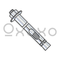 5/8X6  Hex nut Sleeve Anchor Zinc