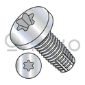 5/16-18X1 3/4  Six Lobe Pan Thread Cutting Screw Type F Fully Threaded Zinc And Bake