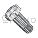 3/8-16X1/2  Unslotted Indented Hex Thread Cutting Screw Type F Fully Threaded Zinc Bake