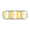 3/4-16  Hex Jam Nut Zinc Yellow