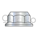 M6-1  Din 6923 Metric Class 8 Hex Flange Nut Non Serrated Zinc ROHS