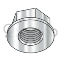1/4-20  Non-Serrated Flange Hex Nut 18-8 Stainless Steel