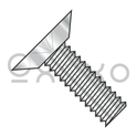 6-32X3/16  Phillips Flat Undercut 100 Degree Machine Screw Full Thread 18 8 Stainless Steel