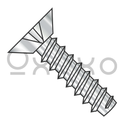 10-16X1/2  Phillips Flat Undercut Self Tapping Screw Type B Full Thread 410 Stainless Steel