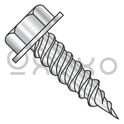8-15X3/4  Unslot Ind Hexwasher 1/4" Across Flats F/T Self Piercing Scr 410 Stainless Steel
